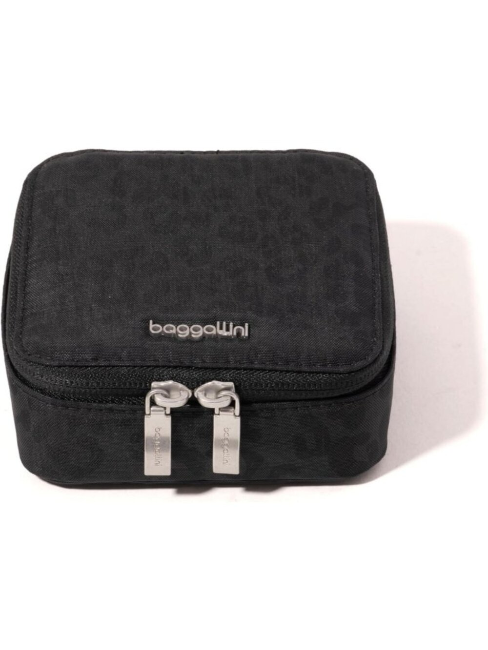 Lightweight Travel Jewelry Box - Compact 4.7"x4.7"x1.9" Organizer Case for